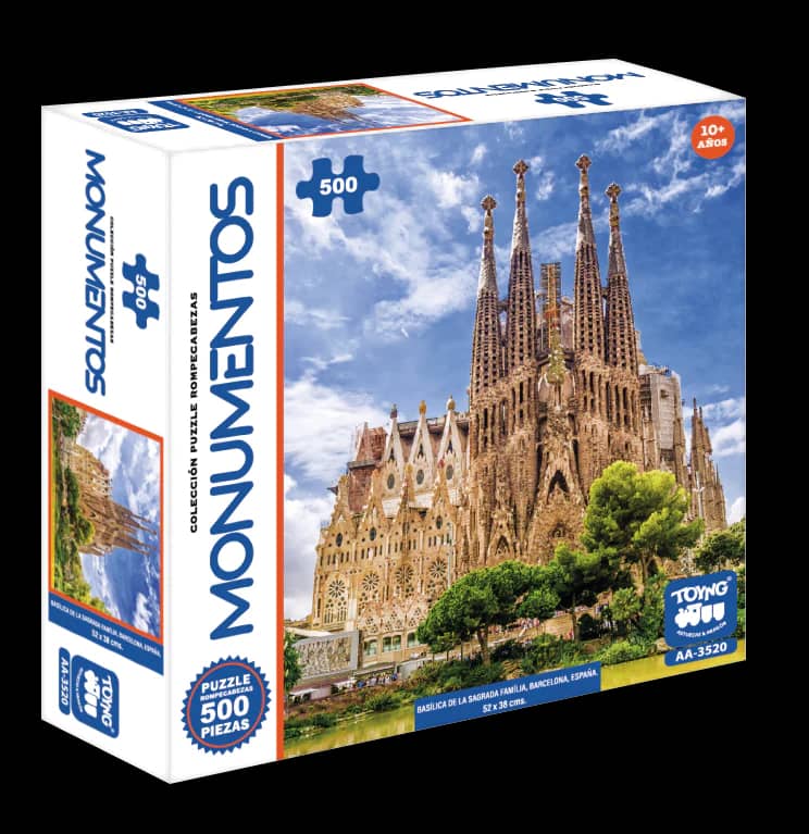 PUZZLES 500 BASILICA DE LA SAGRADA FAMILIA