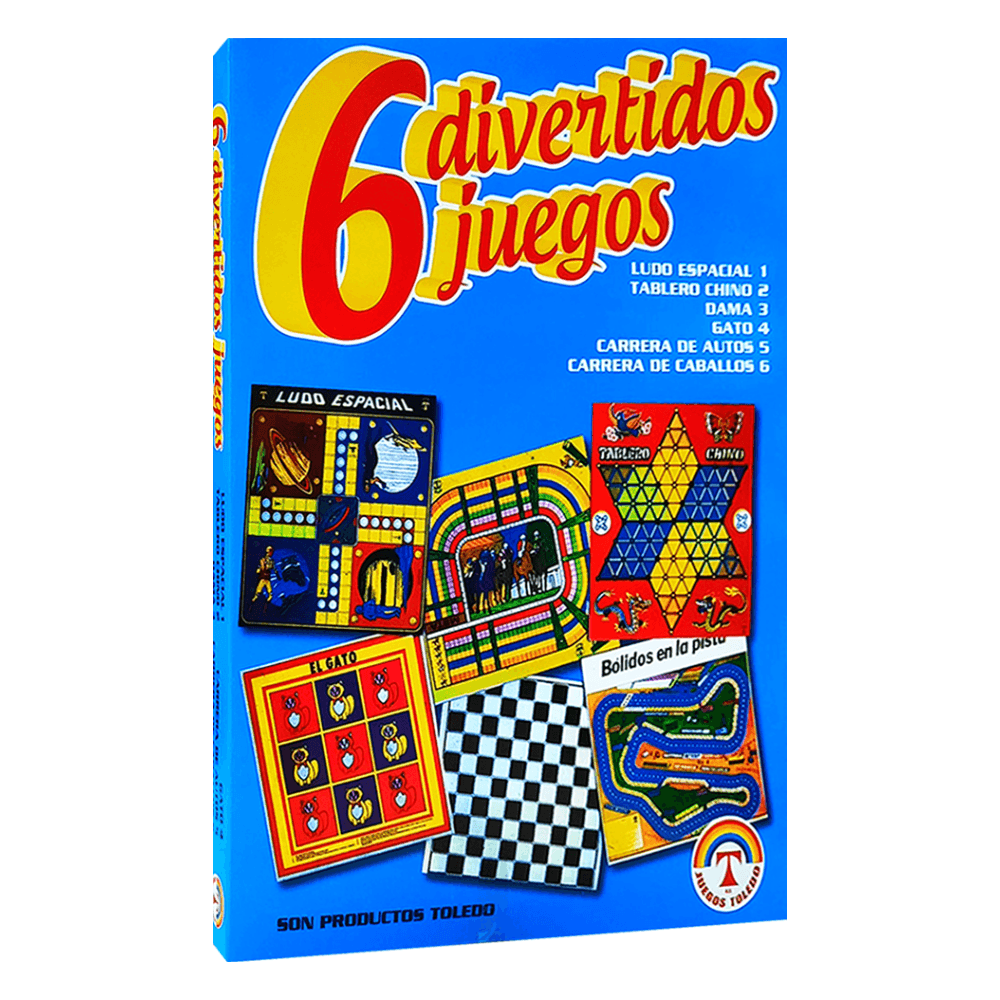 6 DIVERTIDOS JUEGOS