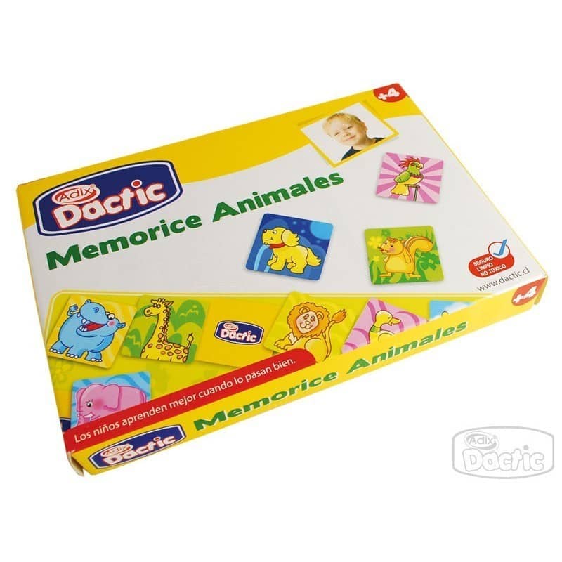 MEMORICE ANIMALES DE CARTÓN 36PZ