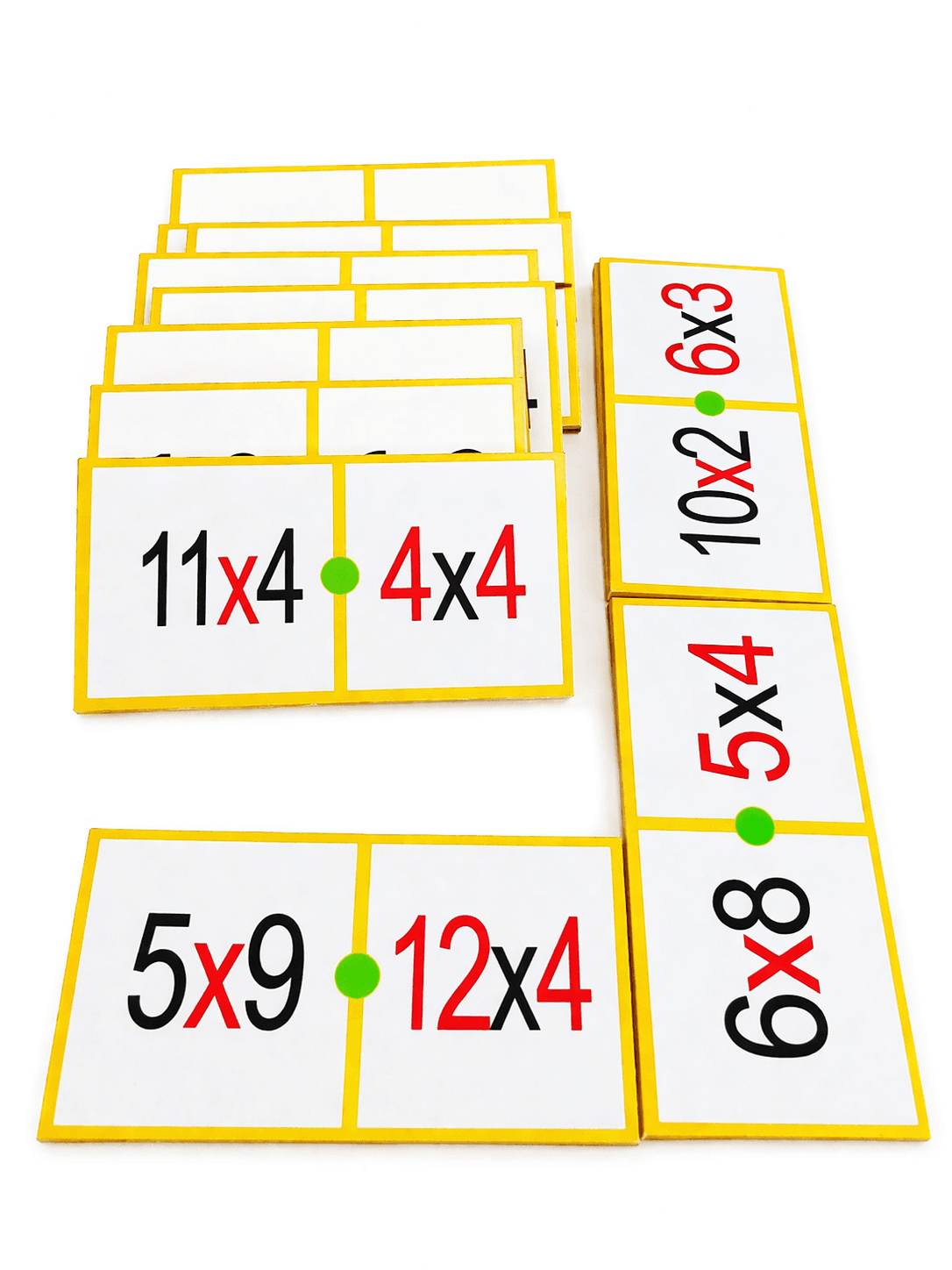 DOMINÓ MULTIPLICACIONES EQUIVALENTES