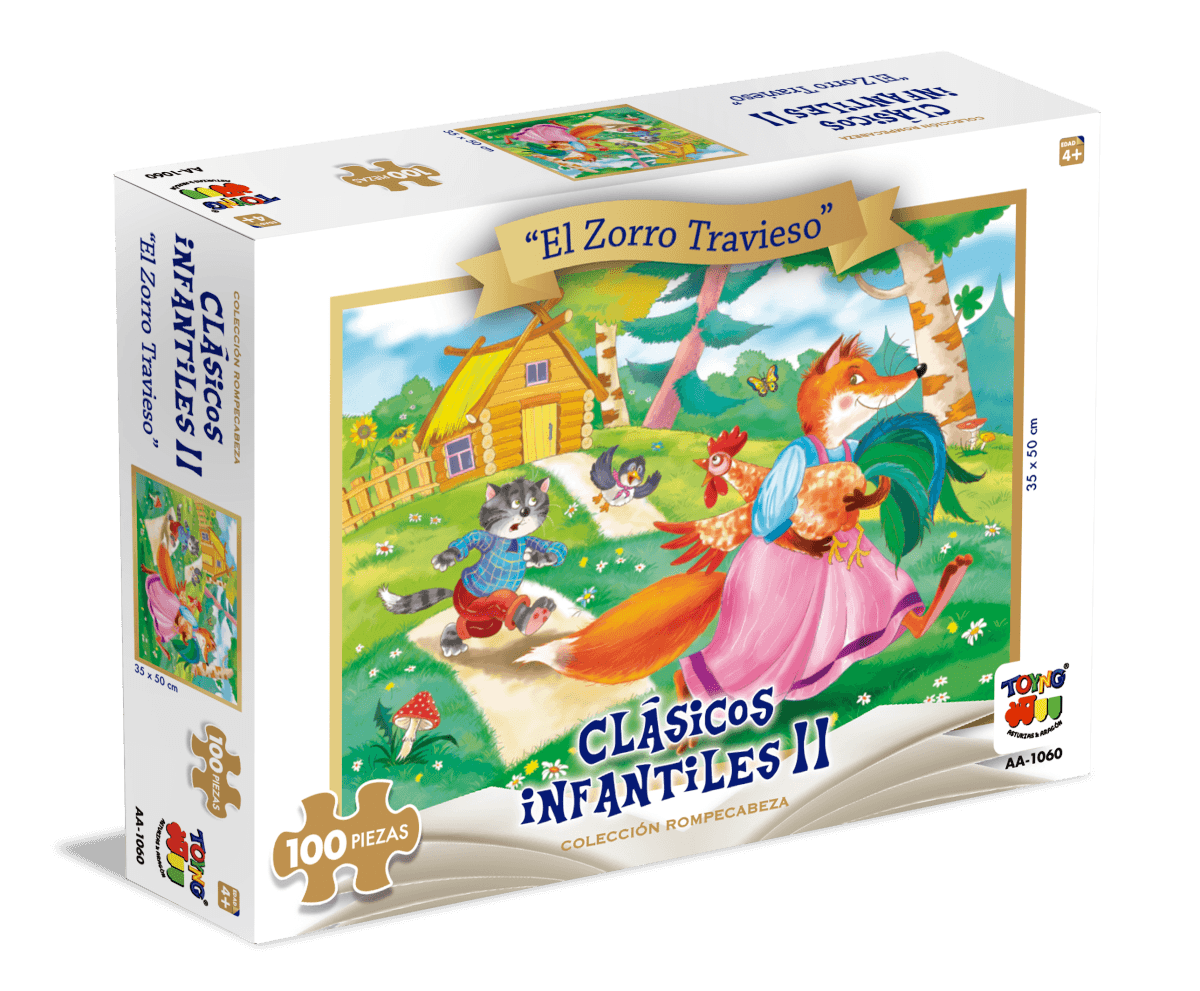 PUZZLE EL ZORRO TRAVIESO