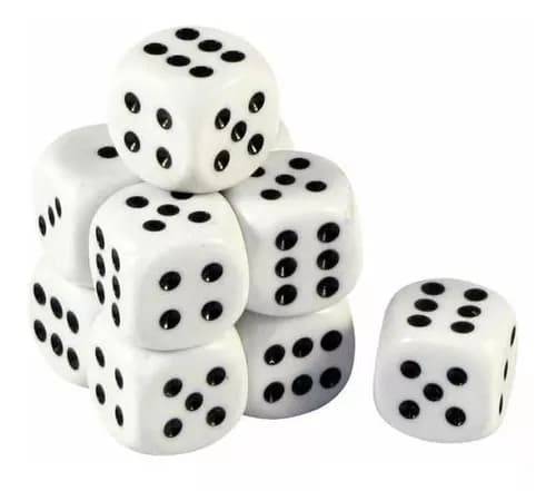 PACK DE 10 DADOS DE PUNTO