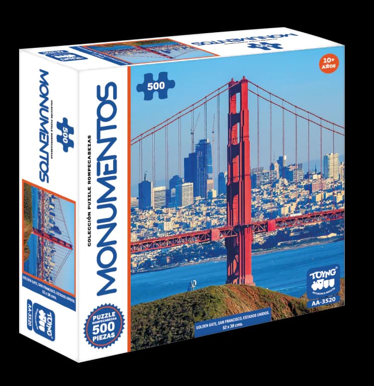 PUZZLES 500 GOLDEN GATE