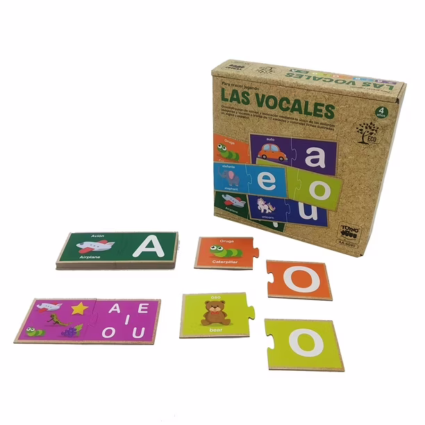 ASOCIACIÓN ENCAJE LAS VOCALES