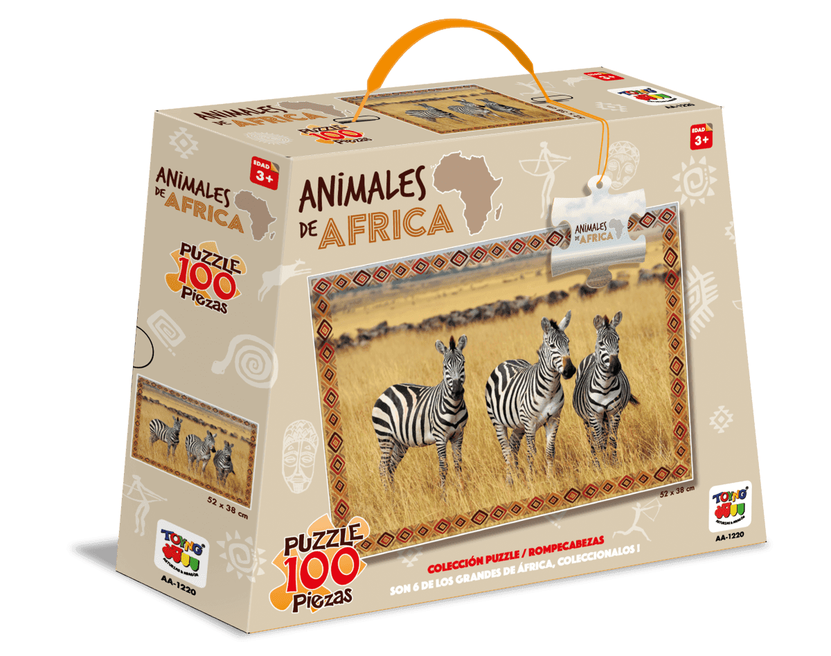 PUZZLE 100 CEBRAS