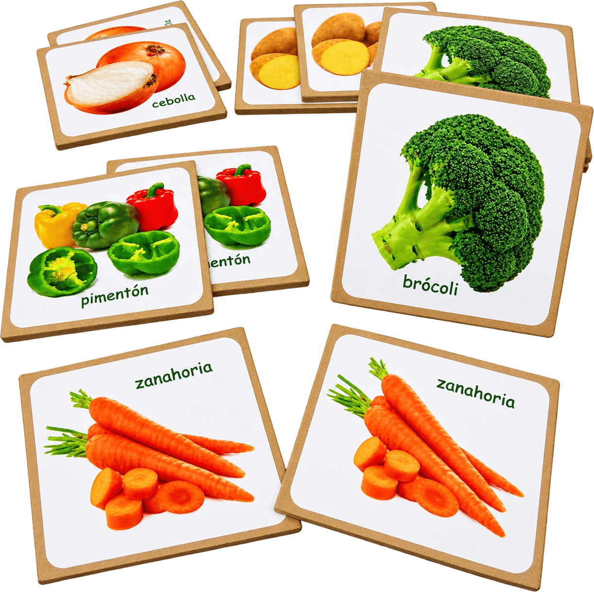 MEMORICE VERDURAS SERIE 1