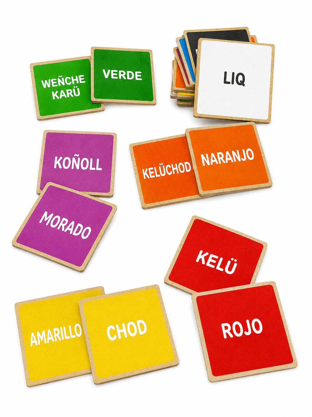 MEMORICE COLORES MAPUDUNGUN